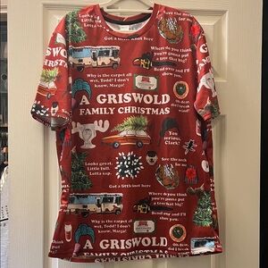 Griswold Family Christmas  Shirt - Red